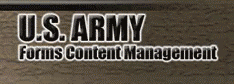 U.S. Army Forms Content Management image
